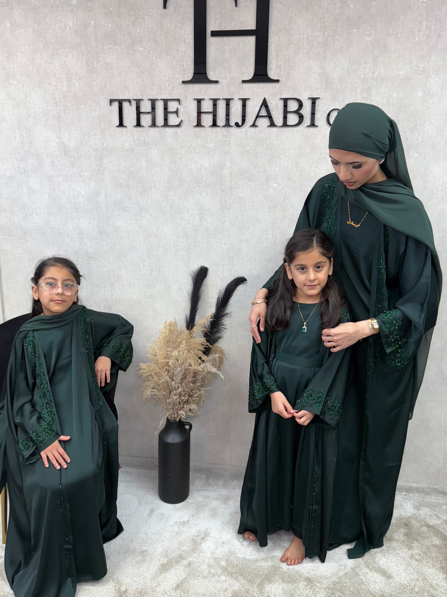 Amara Abaya - Emerald