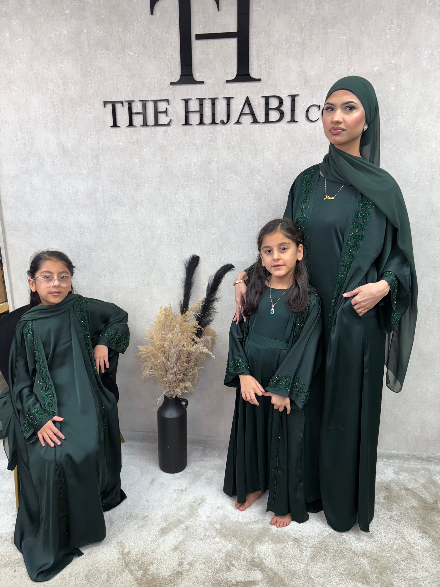 Amara Abaya - Emerald
