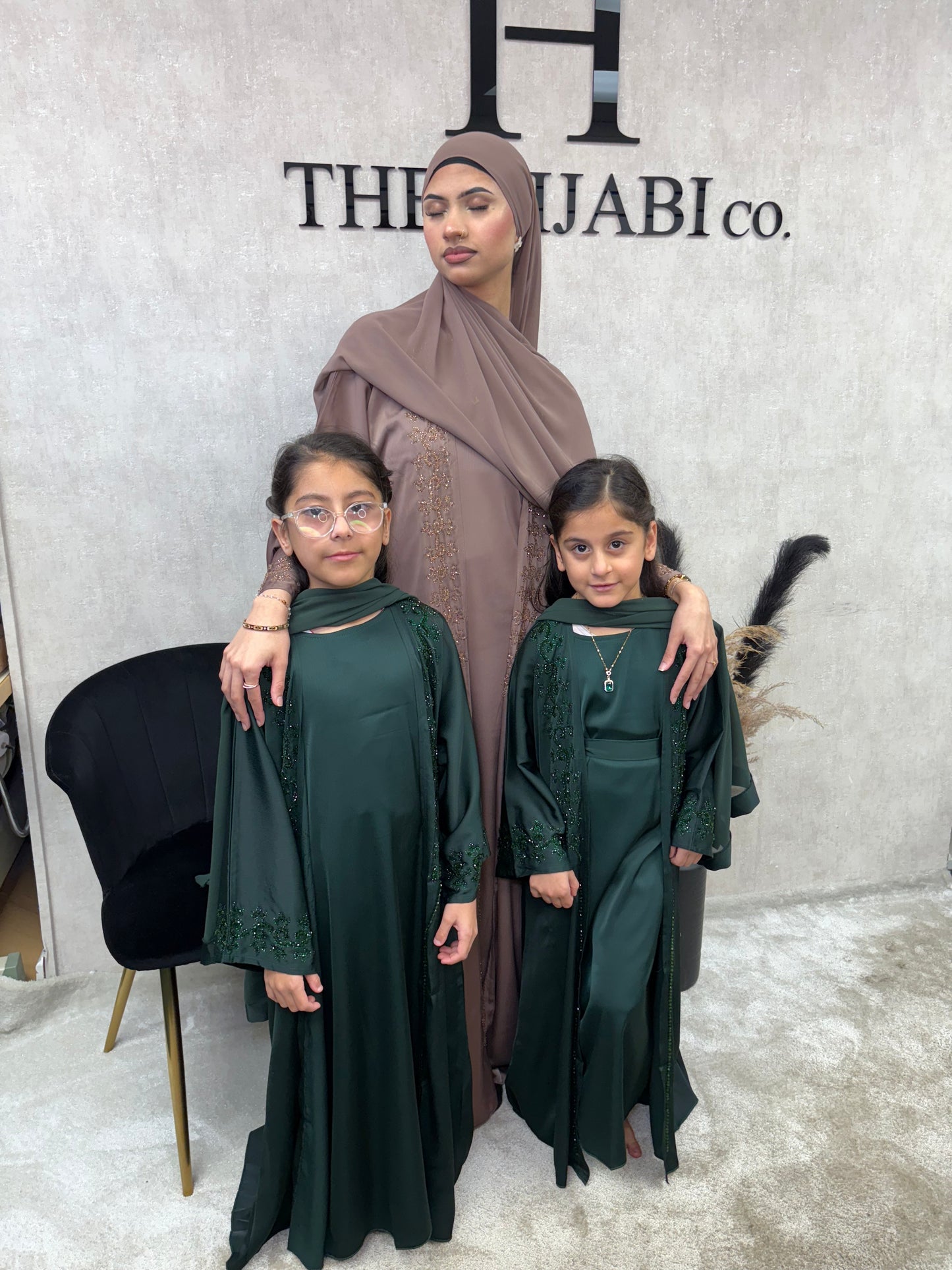 Amara Abaya - Emerald