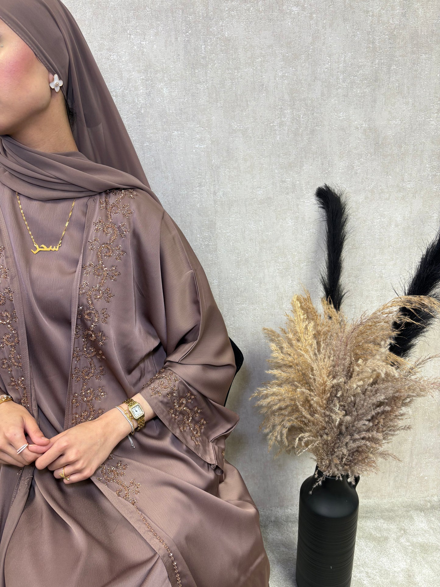 Amara Abaya - Mocha