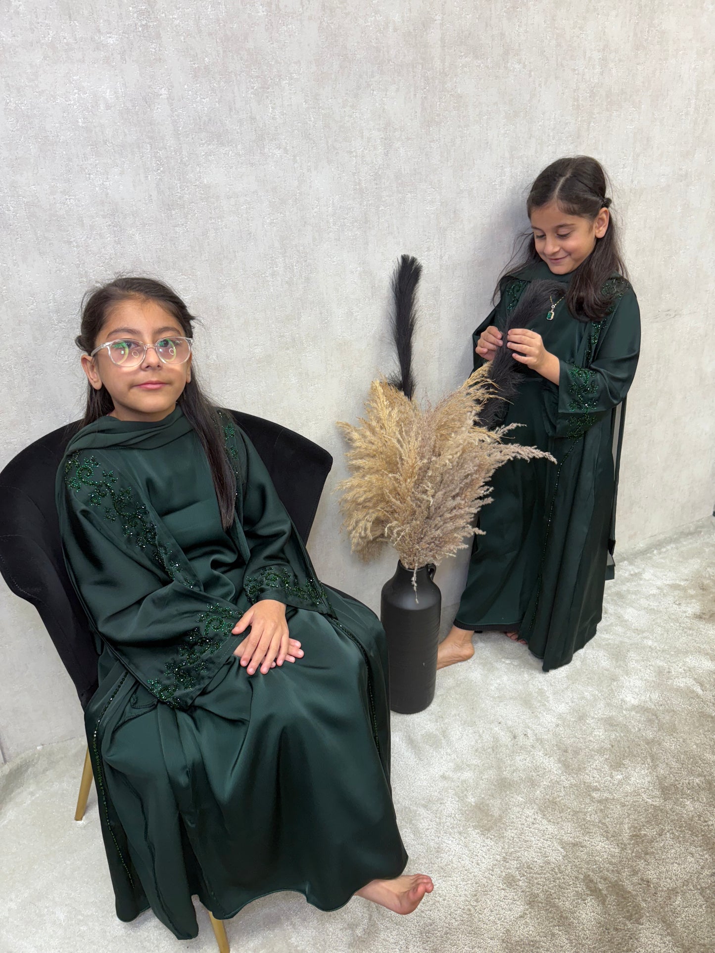 Amara Abaya - Emerald