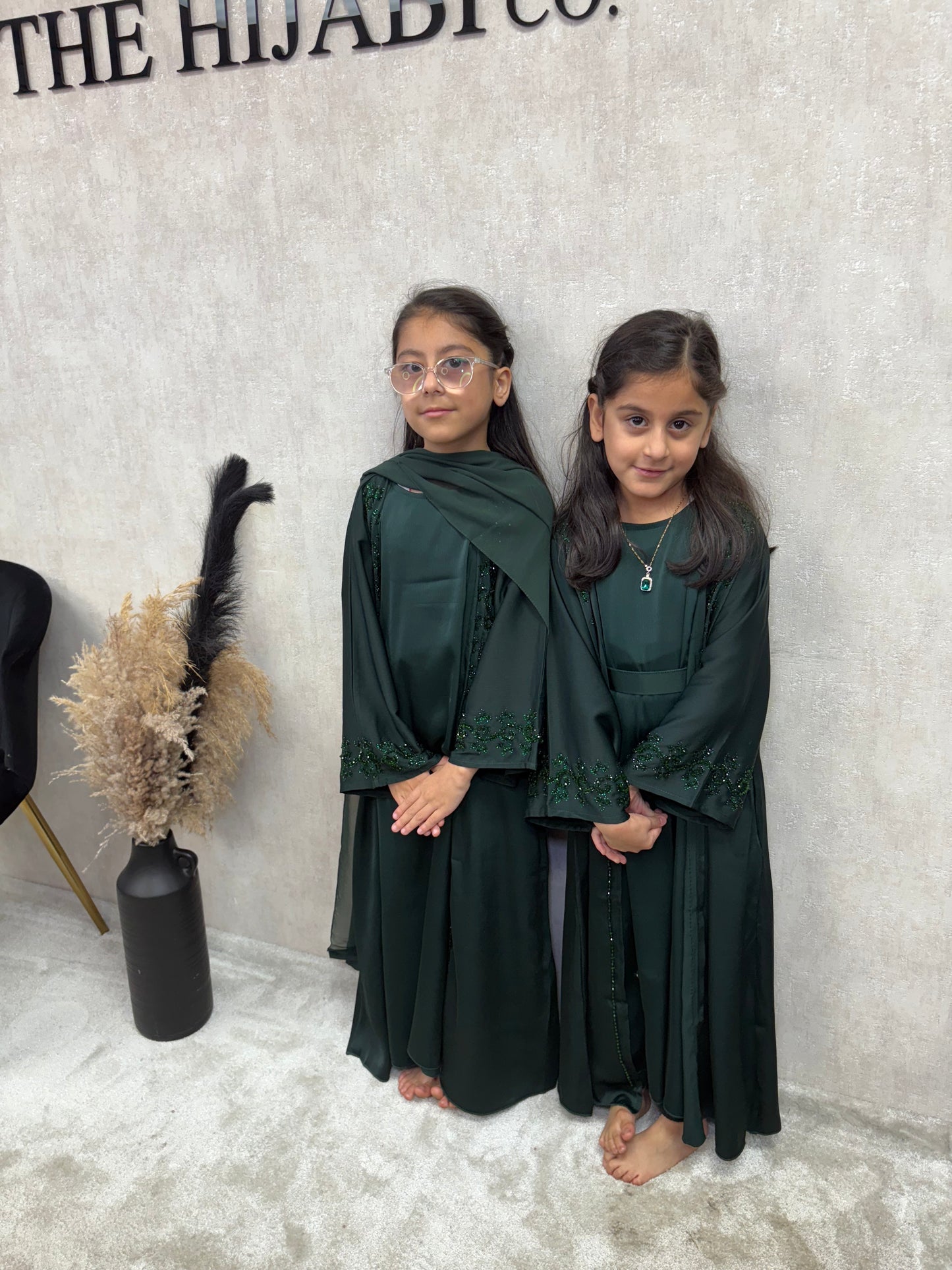 Amara Abaya - Emerald