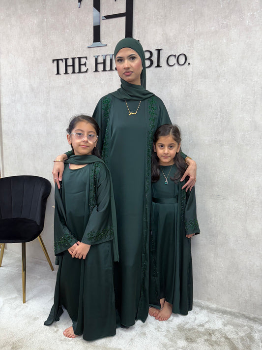 Amara Abaya - Emerald