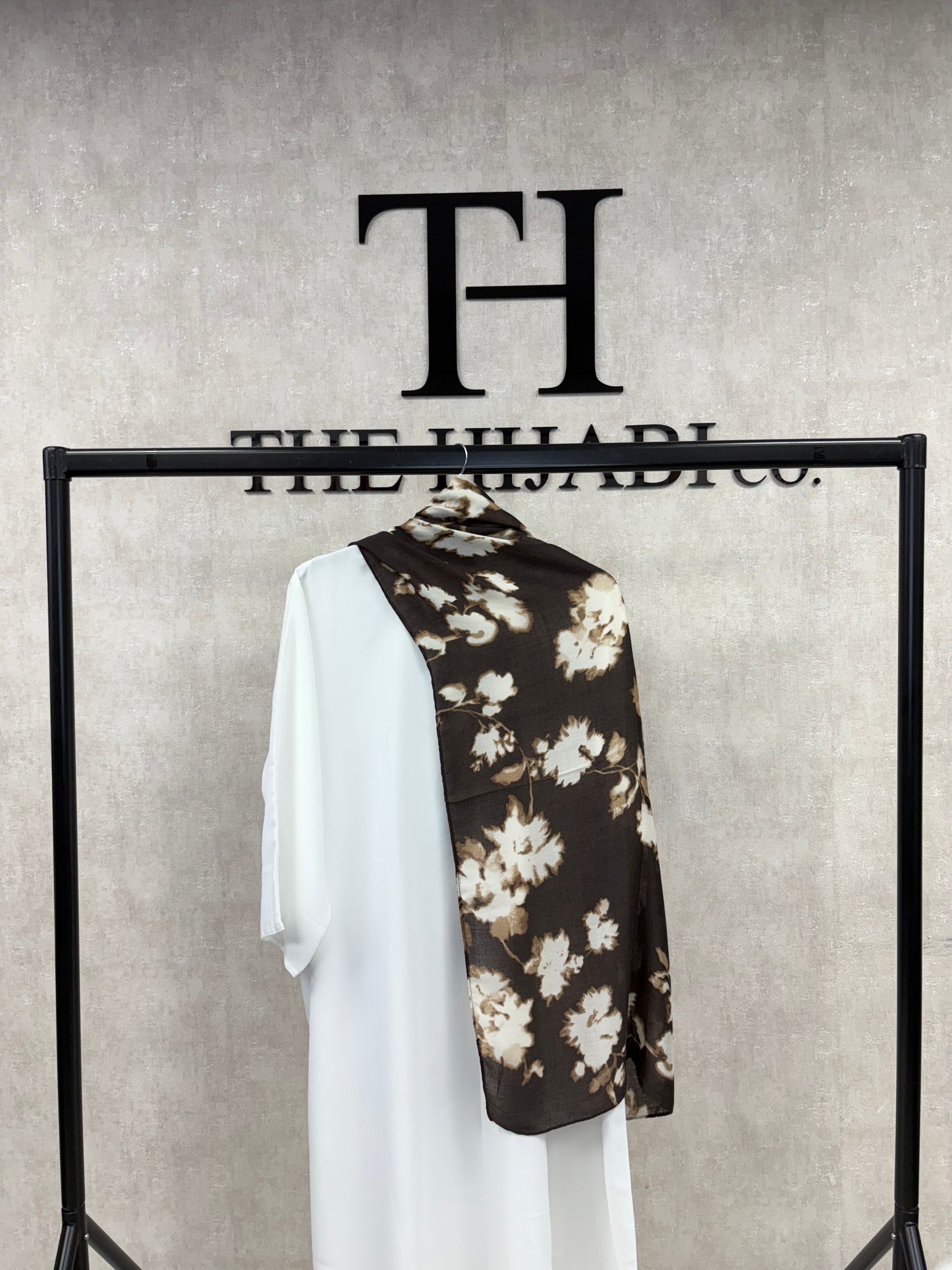 Autumn Floral Hijab