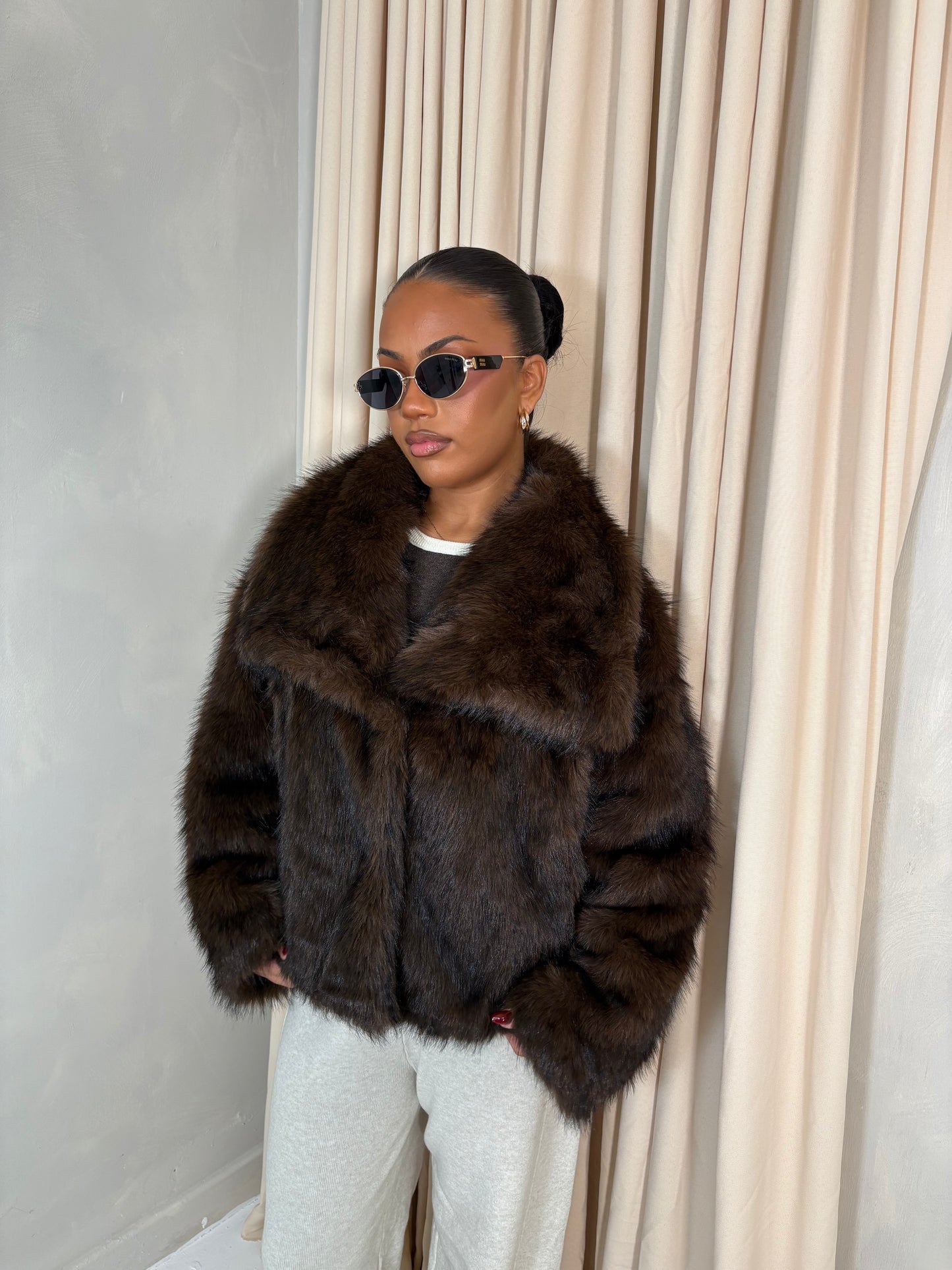 Réin Faux Fur Coat