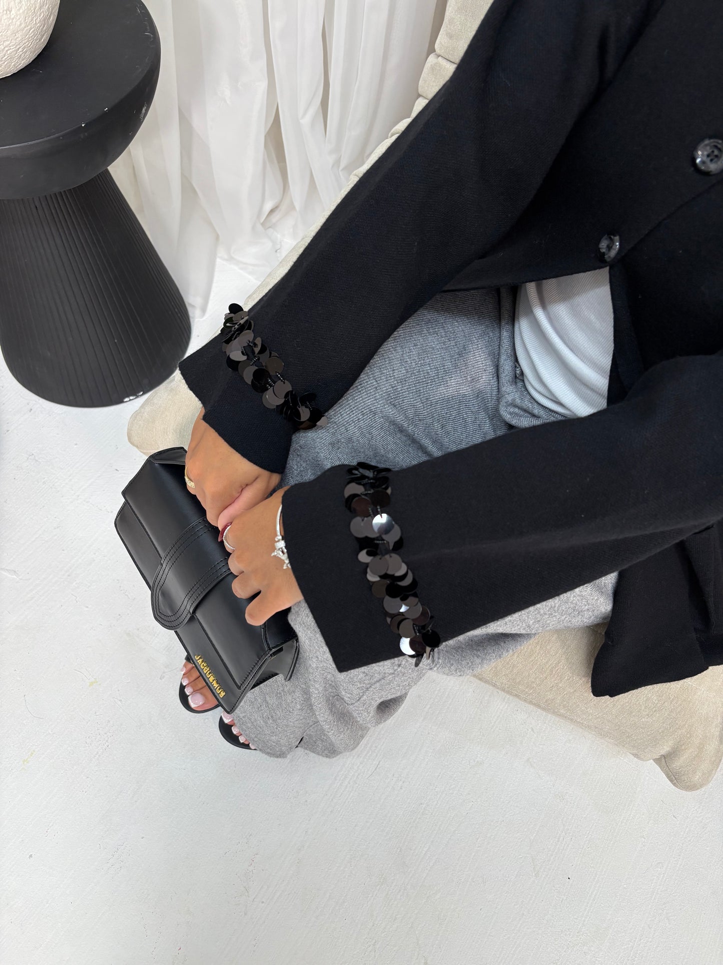 Réin Sequin Detailed Cardigan